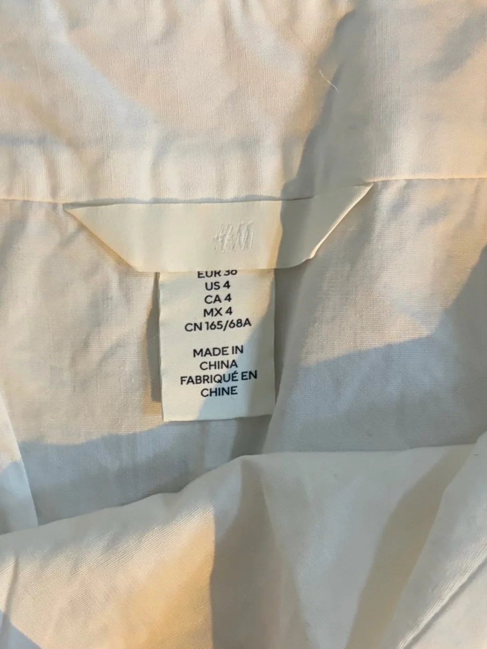 H&M or delicate